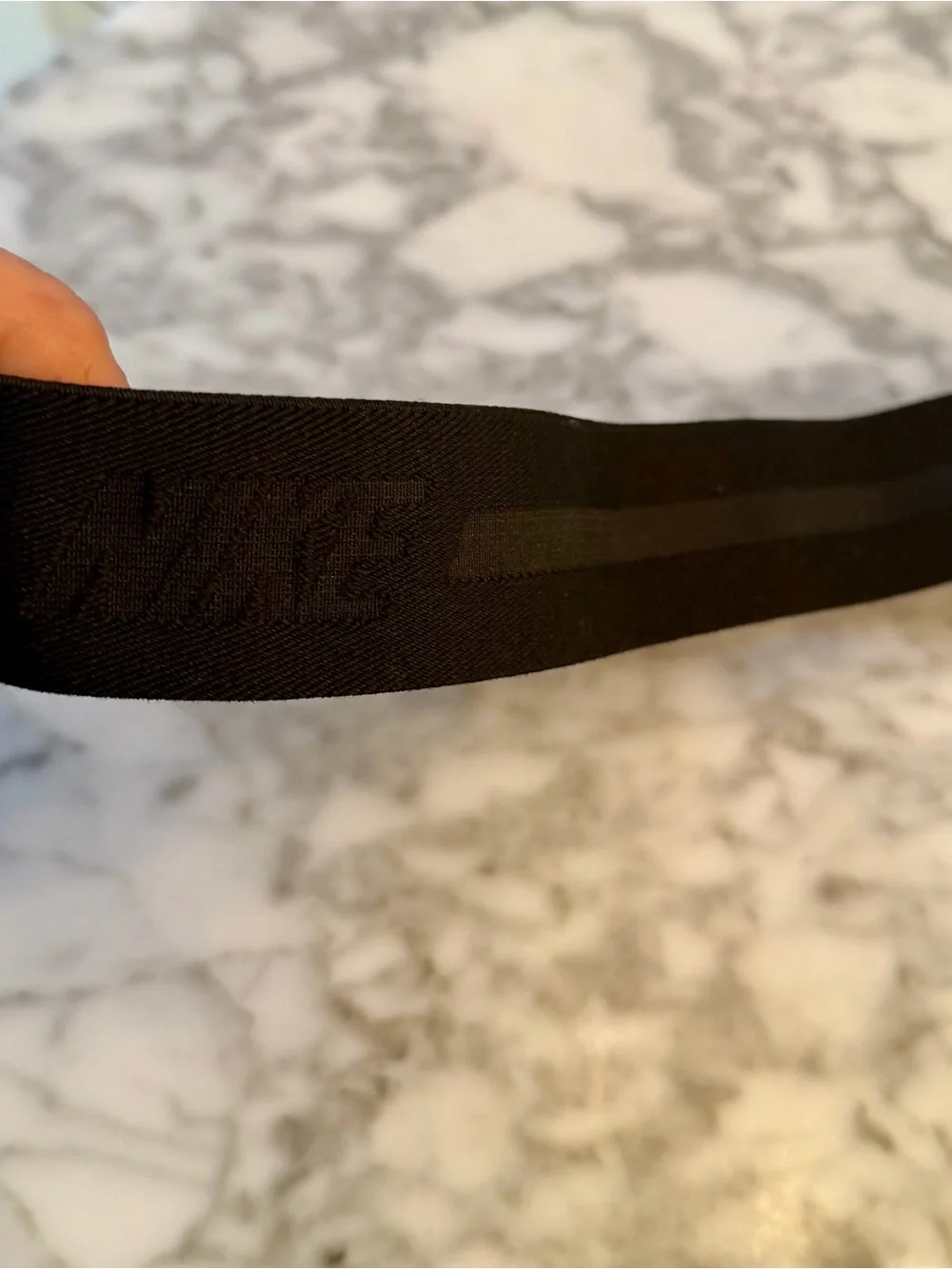 Nike Baseball Belt 3.0 Adult Adjustable One Size 28-43 Black NWOT